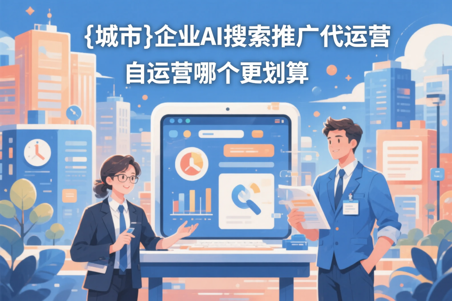 九江企业AI搜索推广代运营和自运营哪个更划算