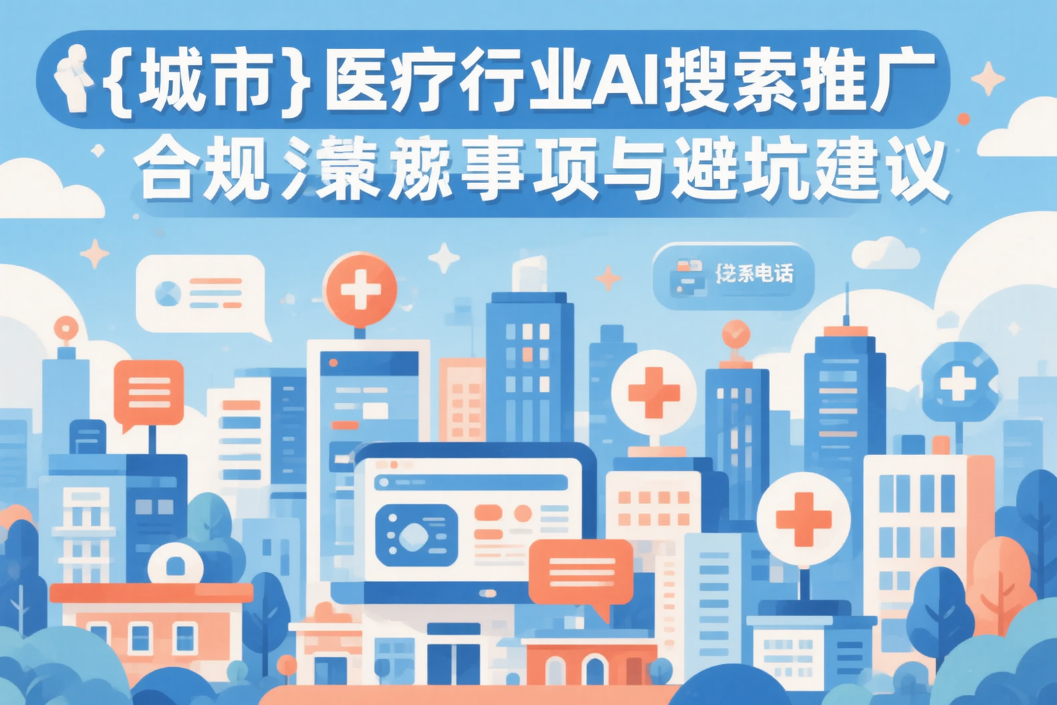 九江医疗行业AI搜索推广合规注意事项与避坑建议