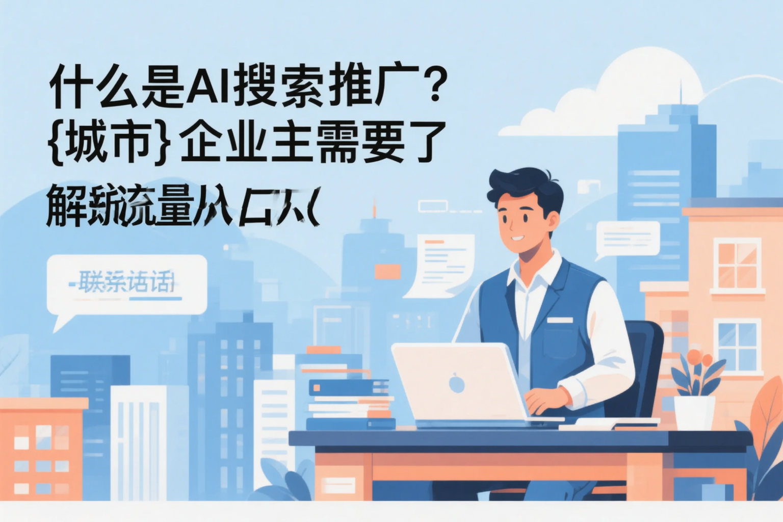 什么是AI搜索推广?九江企业主需要了解的新流量入口