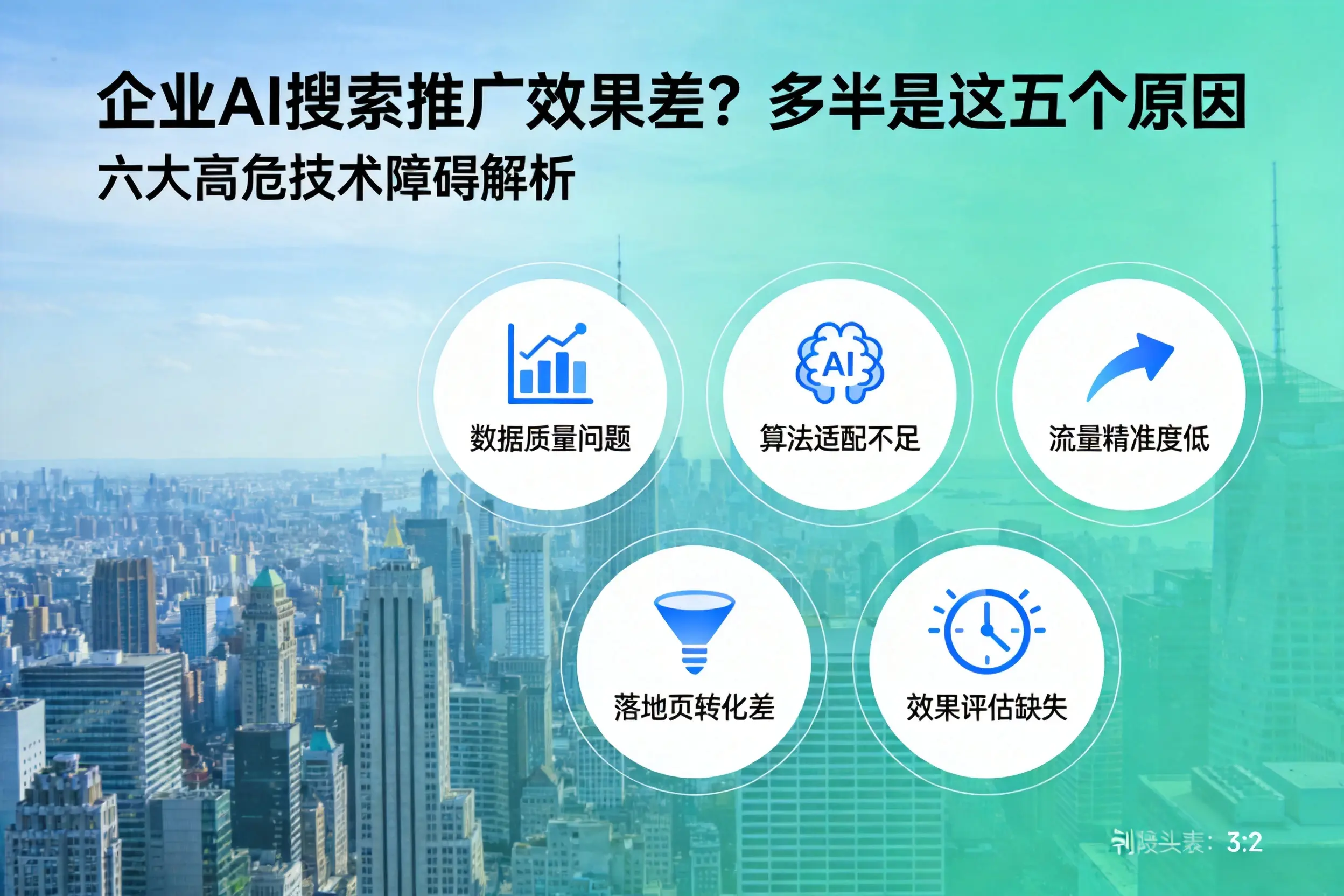 九江企业AI搜索推广效果差？多半是这五个原因