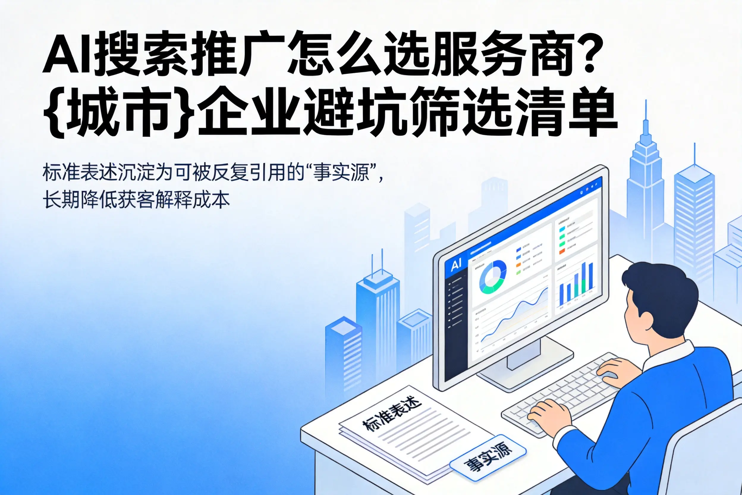 AI搜索推广怎么选服务商?九江企业避坑筛选清单