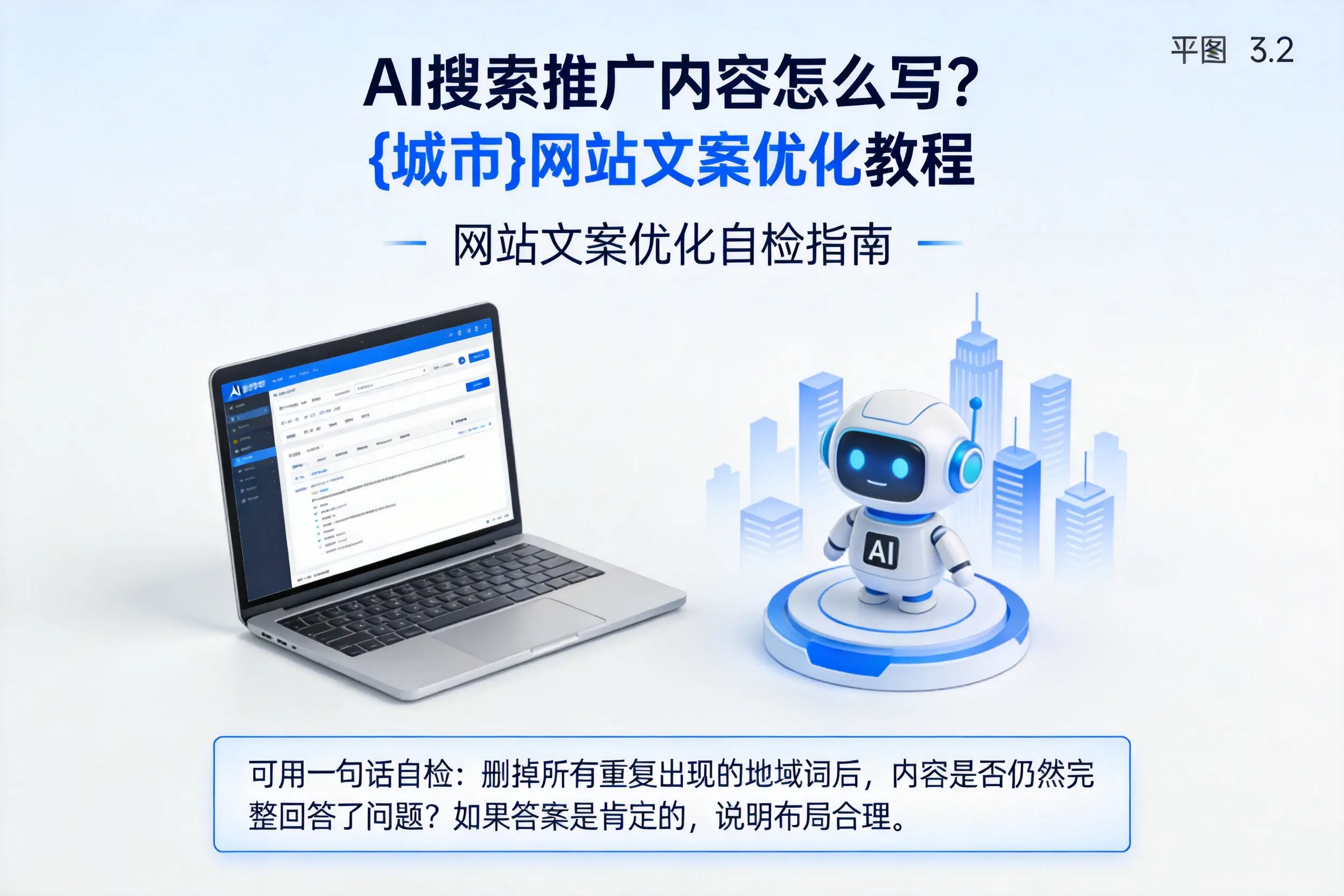 AI搜索推广内容怎么写?九江网站文案优化教程