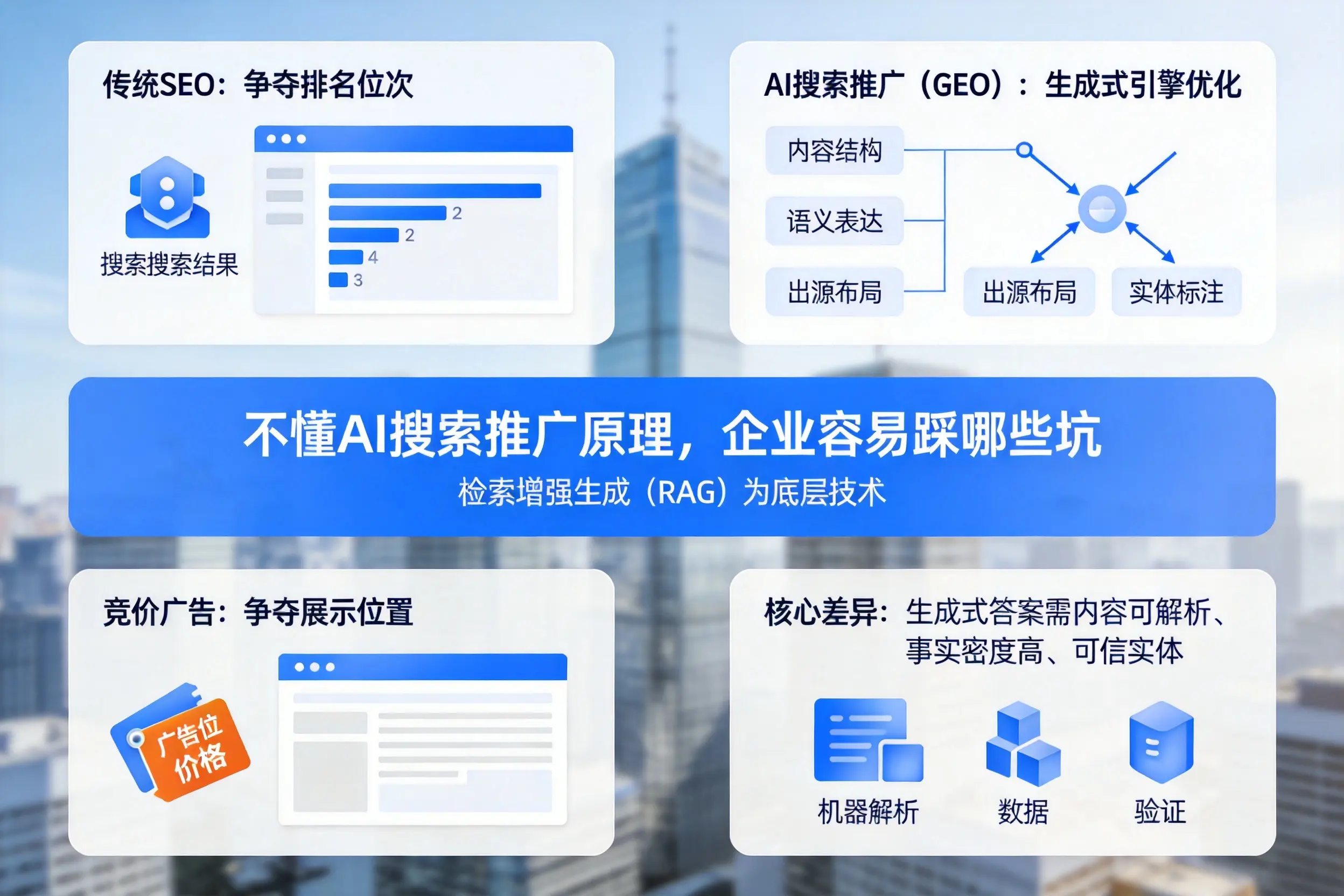 不懂AI搜索推广原理，九江企业容易踩哪些坑
