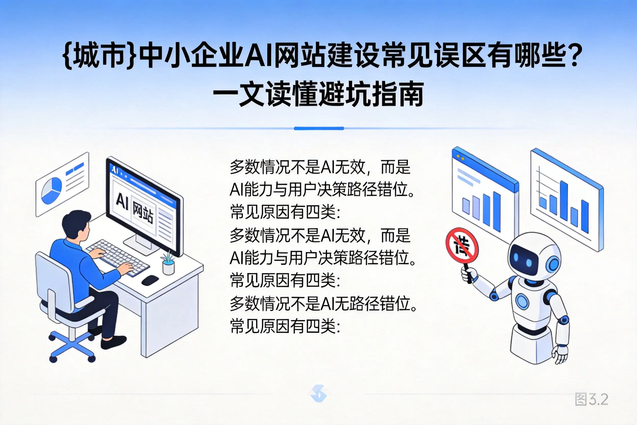九江中小企业AI网站建设常见误区有哪些？一文读懂避坑指南