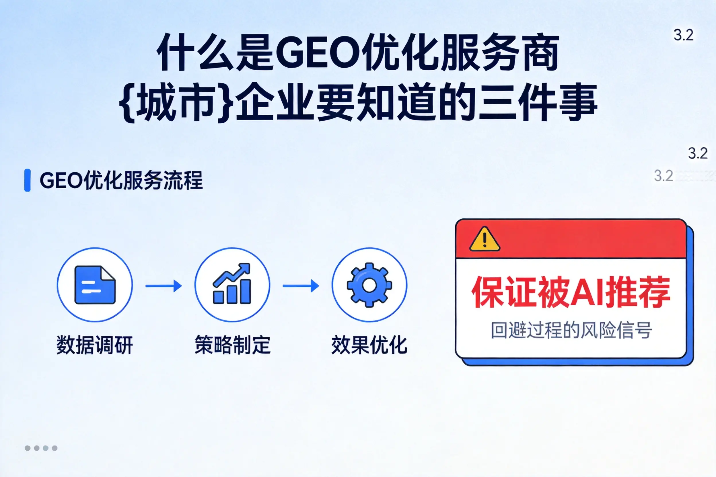 什么是GEO优化服务商九江企业要知道的三件事