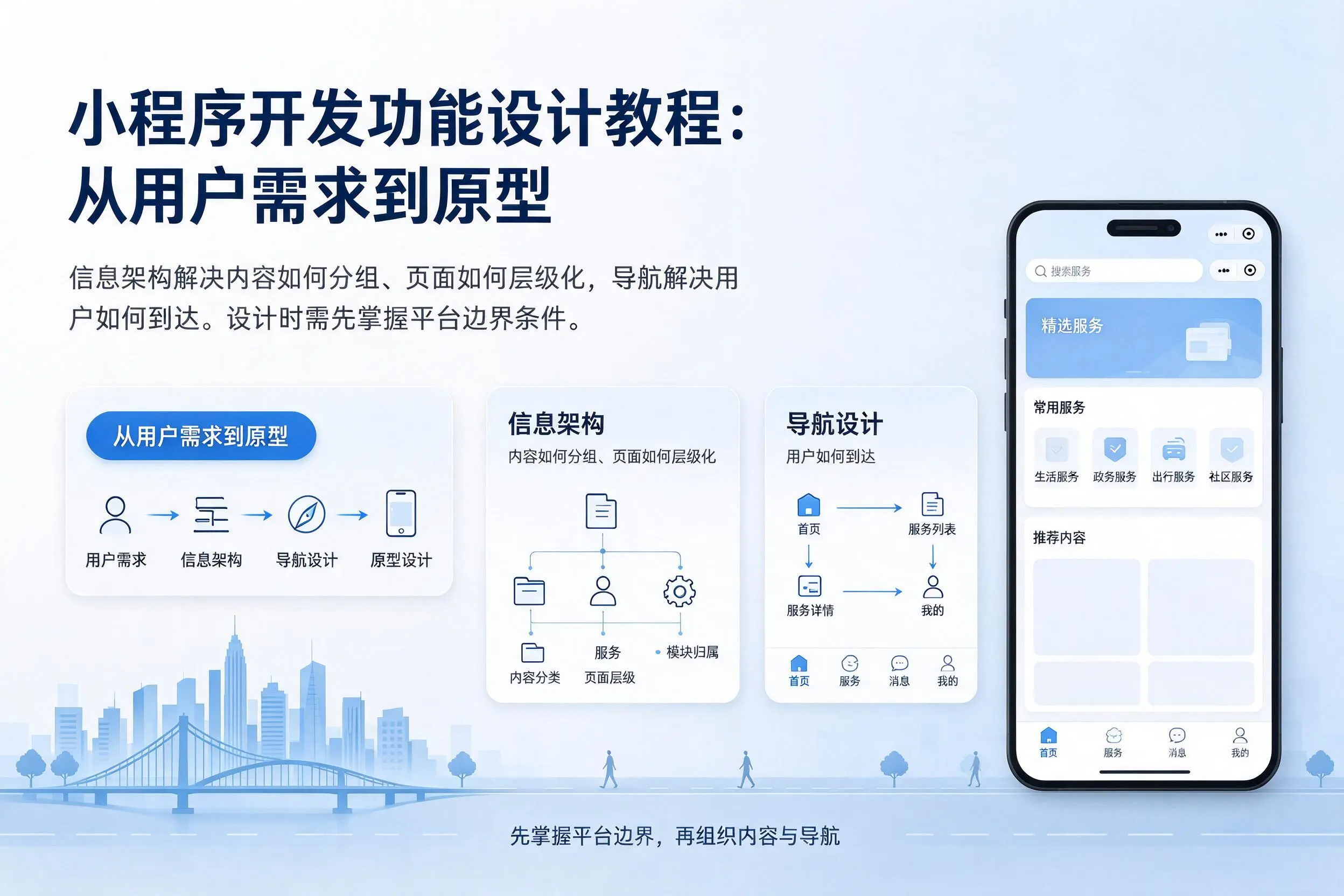 九江小程序开发功能设计教程：从用户需求到原型