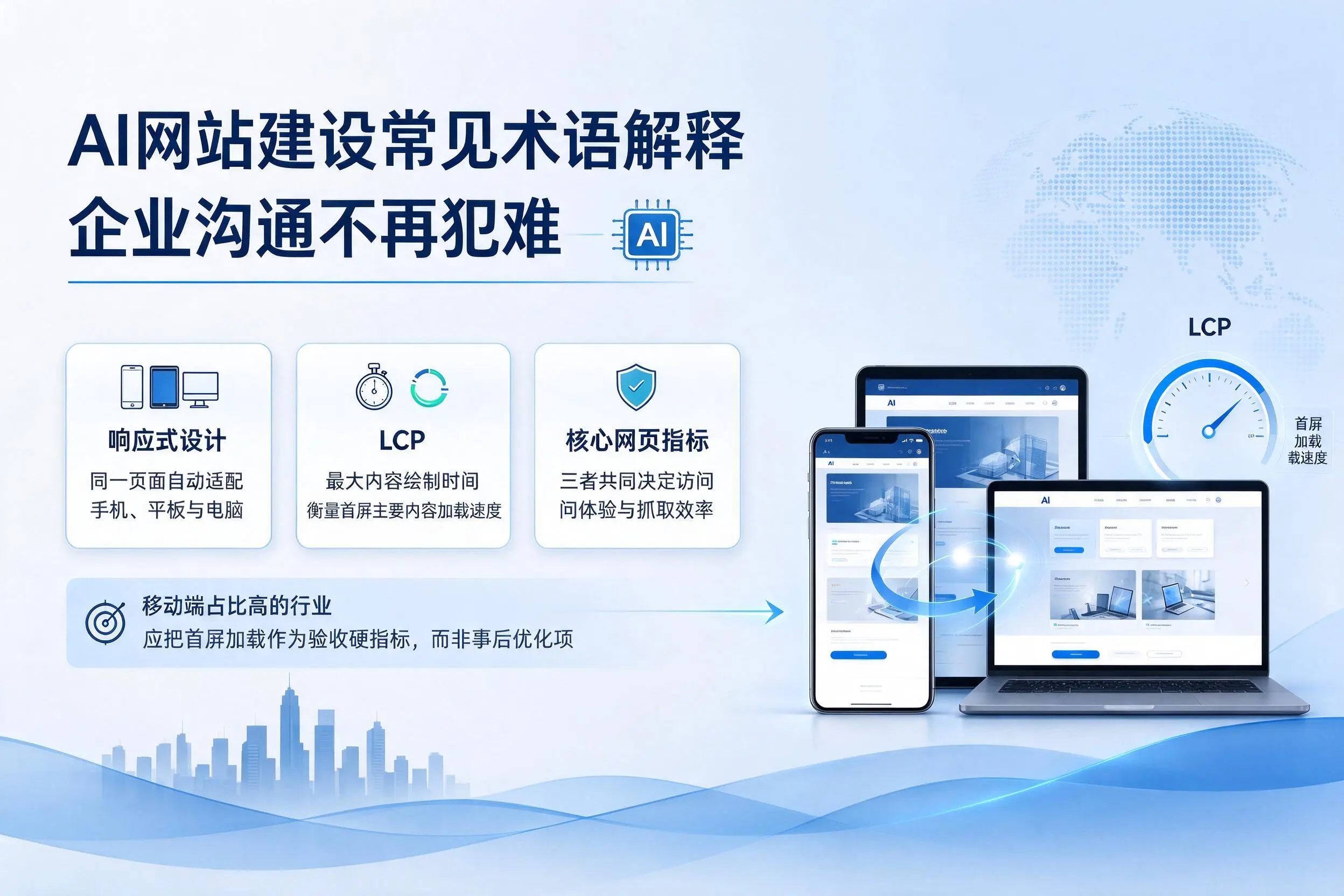 AI网站建设常见术语解释，九江企业沟通不再犯难