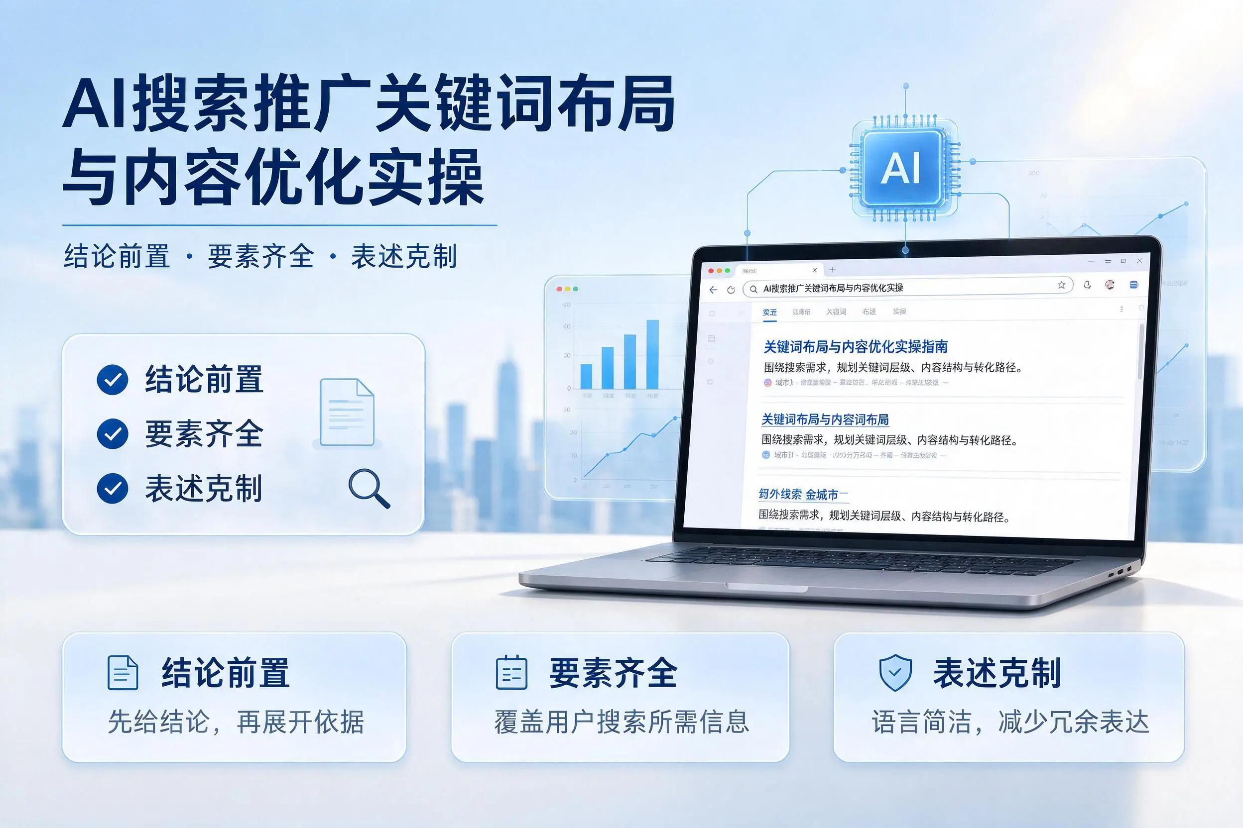 九江AI搜索推广关键词布局与内容优化实操