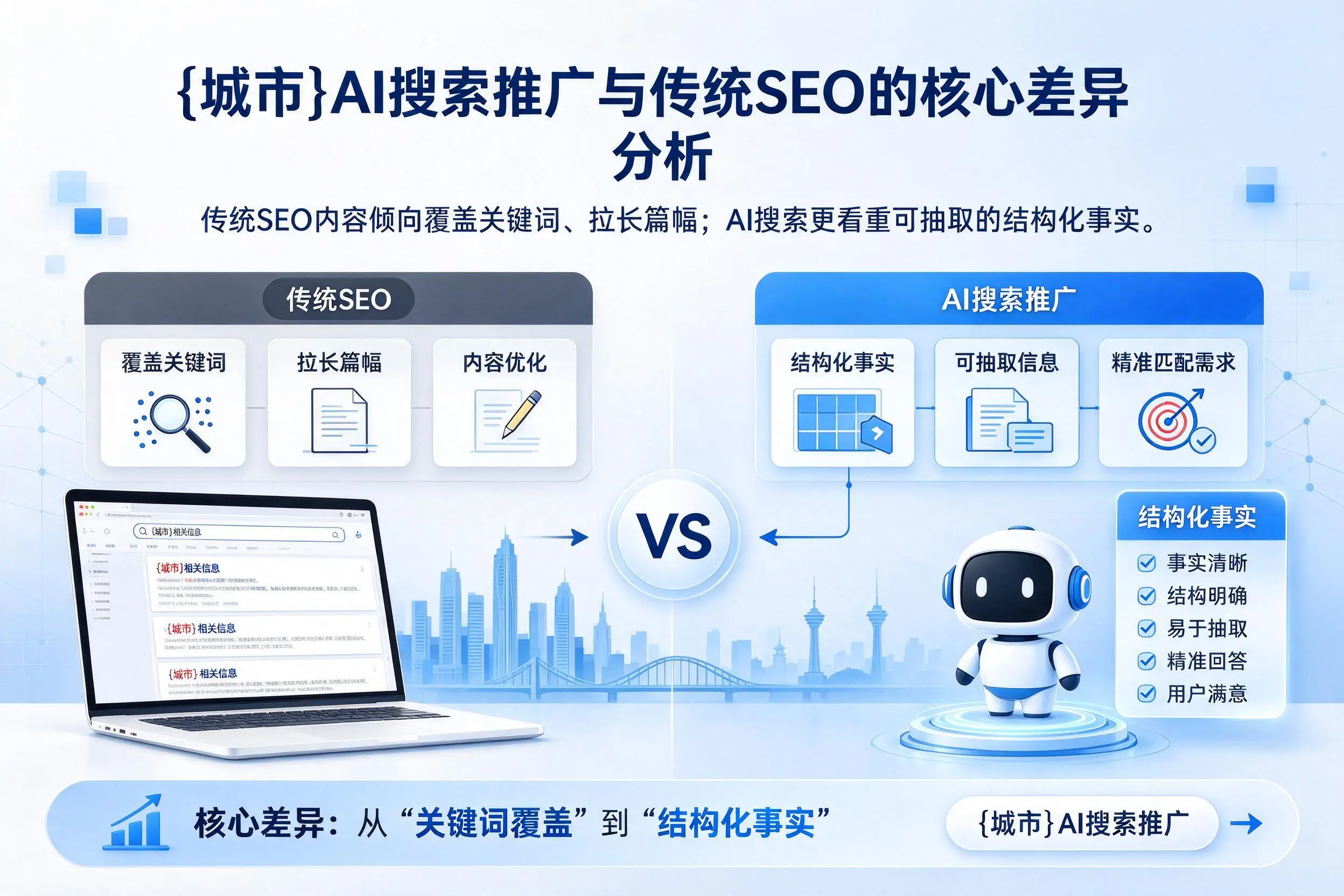 九江AI搜索推广与传统SEO的核心差异分析